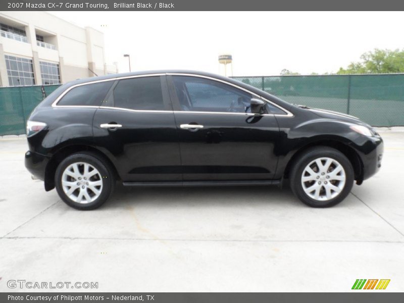 Brilliant Black / Black 2007 Mazda CX-7 Grand Touring