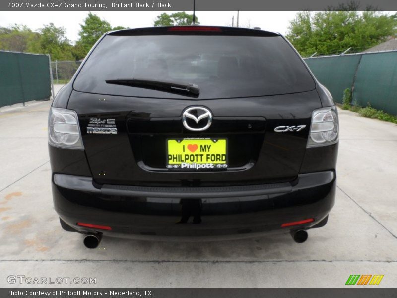 Brilliant Black / Black 2007 Mazda CX-7 Grand Touring