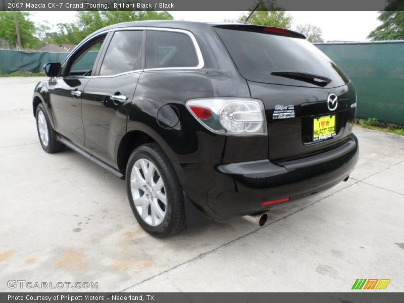 Brilliant Black / Black 2007 Mazda CX-7 Grand Touring