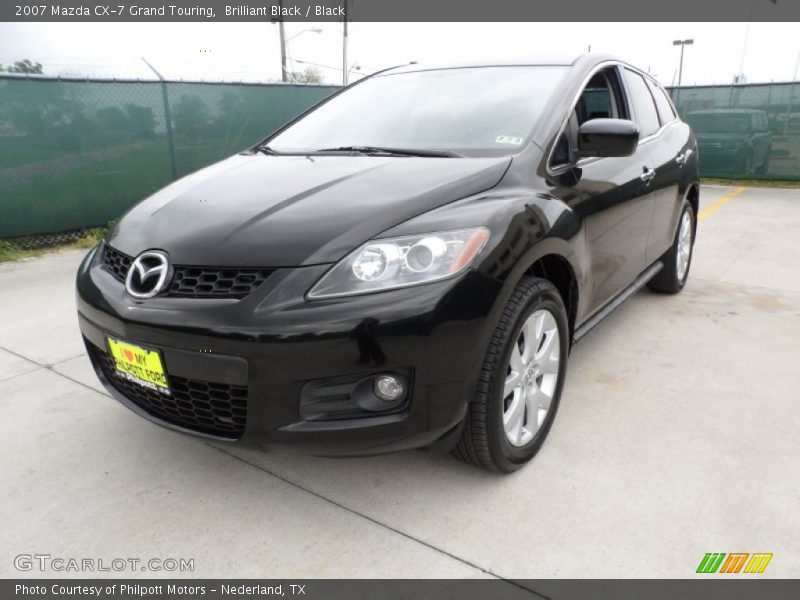 Brilliant Black / Black 2007 Mazda CX-7 Grand Touring