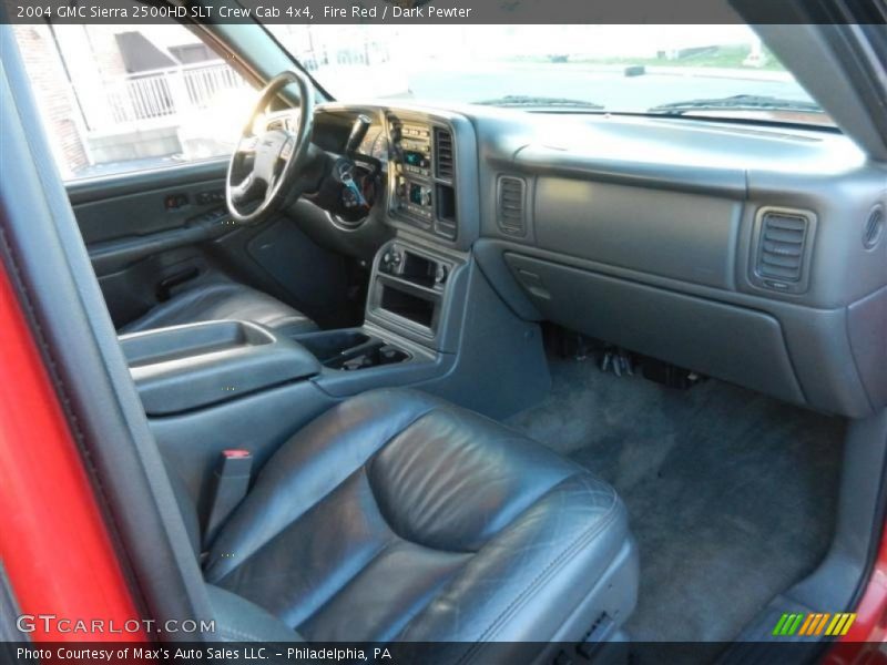 Fire Red / Dark Pewter 2004 GMC Sierra 2500HD SLT Crew Cab 4x4