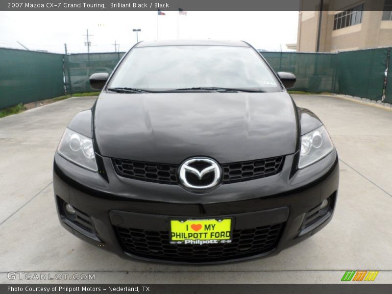 Brilliant Black / Black 2007 Mazda CX-7 Grand Touring