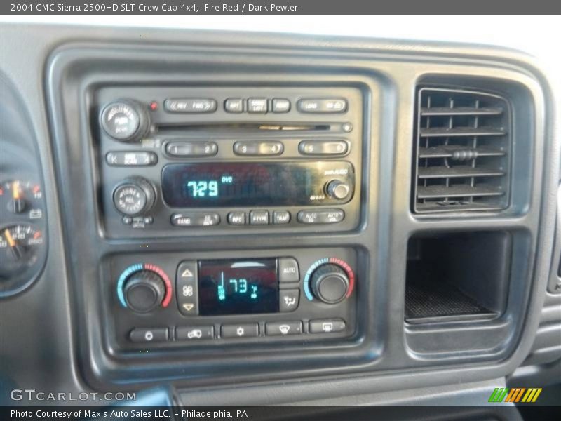 Fire Red / Dark Pewter 2004 GMC Sierra 2500HD SLT Crew Cab 4x4