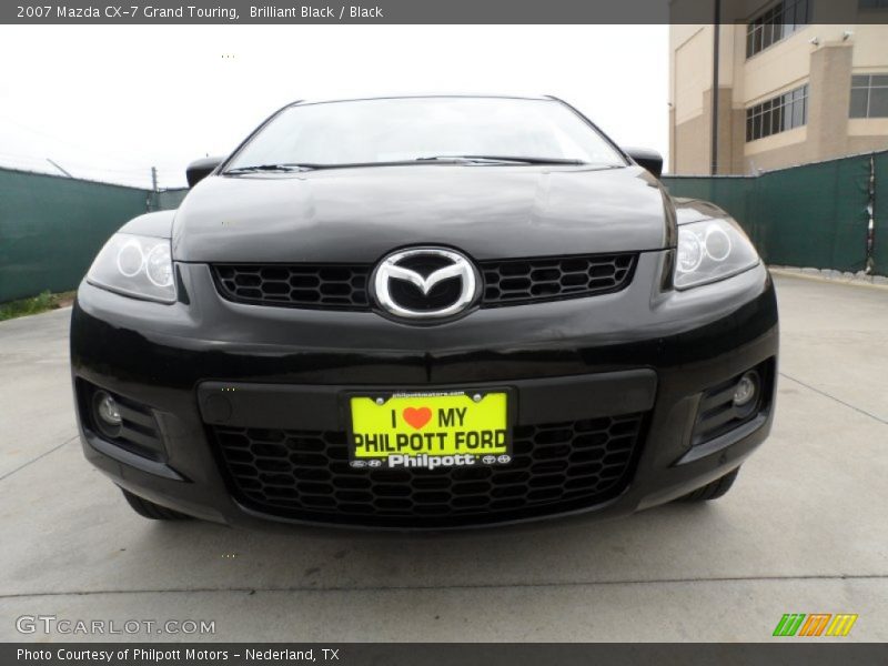 Brilliant Black / Black 2007 Mazda CX-7 Grand Touring