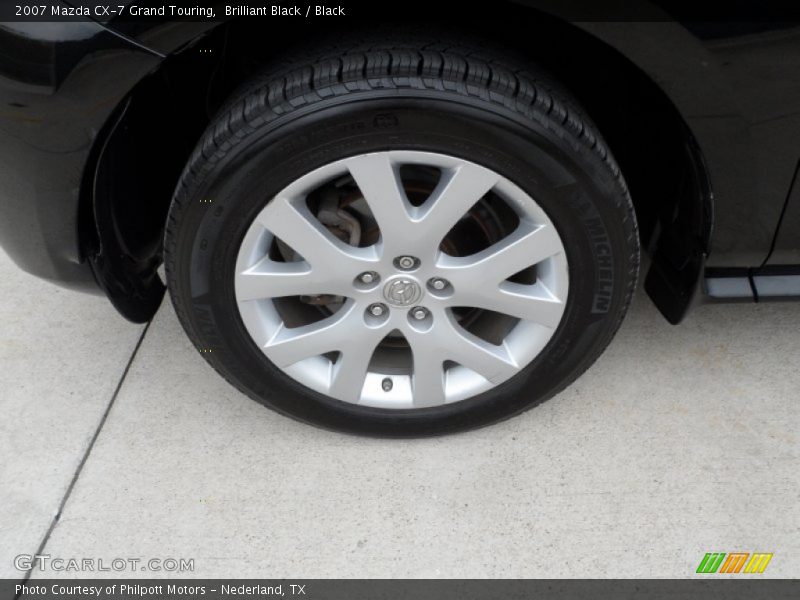 Brilliant Black / Black 2007 Mazda CX-7 Grand Touring