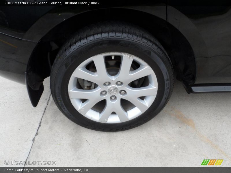Brilliant Black / Black 2007 Mazda CX-7 Grand Touring