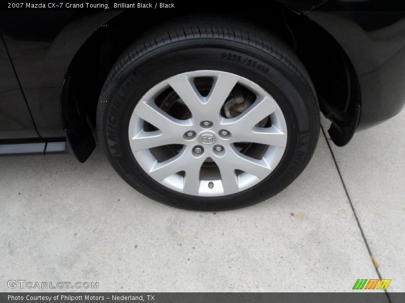 Brilliant Black / Black 2007 Mazda CX-7 Grand Touring