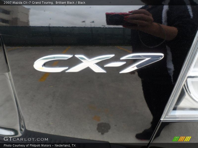 Brilliant Black / Black 2007 Mazda CX-7 Grand Touring