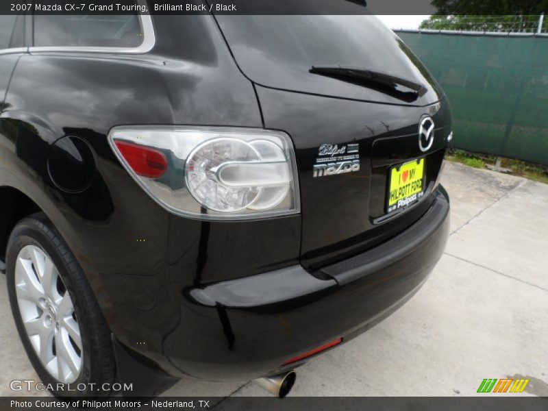Brilliant Black / Black 2007 Mazda CX-7 Grand Touring