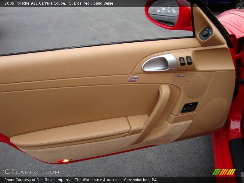 Door Panel of 2009 911 Carrera Coupe
