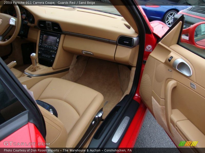  2009 911 Carrera Coupe Sand Beige Interior