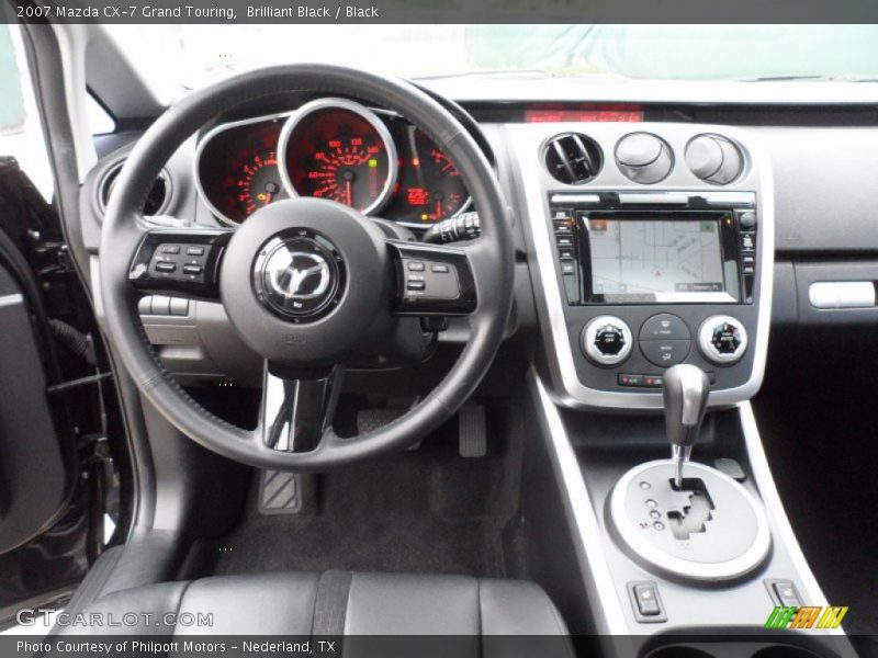 Brilliant Black / Black 2007 Mazda CX-7 Grand Touring