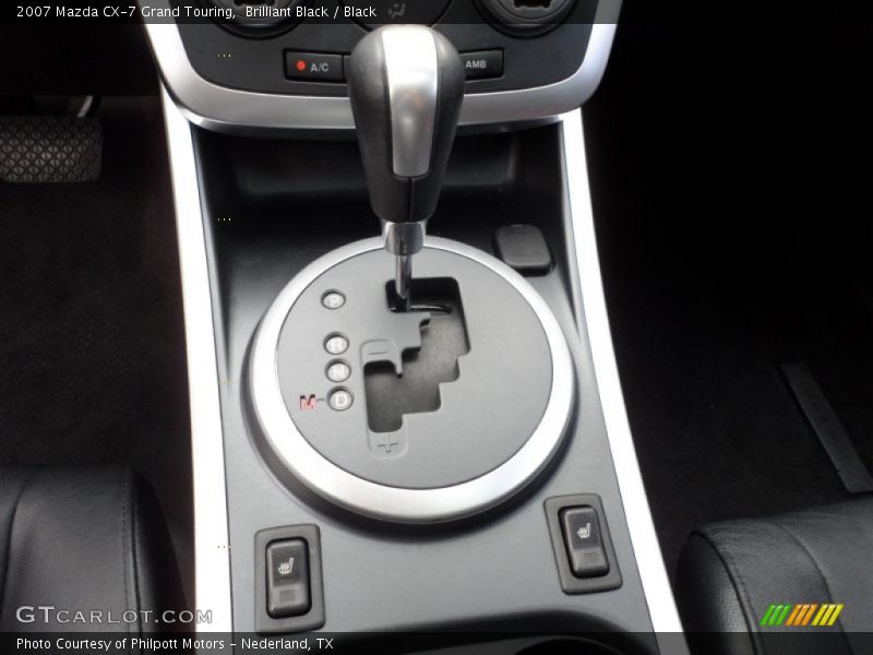 Brilliant Black / Black 2007 Mazda CX-7 Grand Touring
