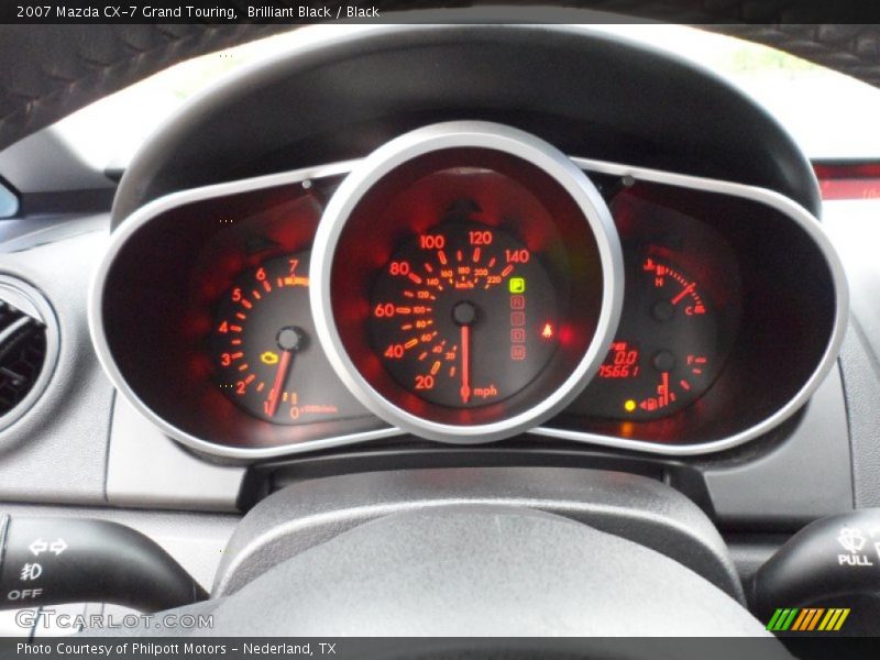 Brilliant Black / Black 2007 Mazda CX-7 Grand Touring