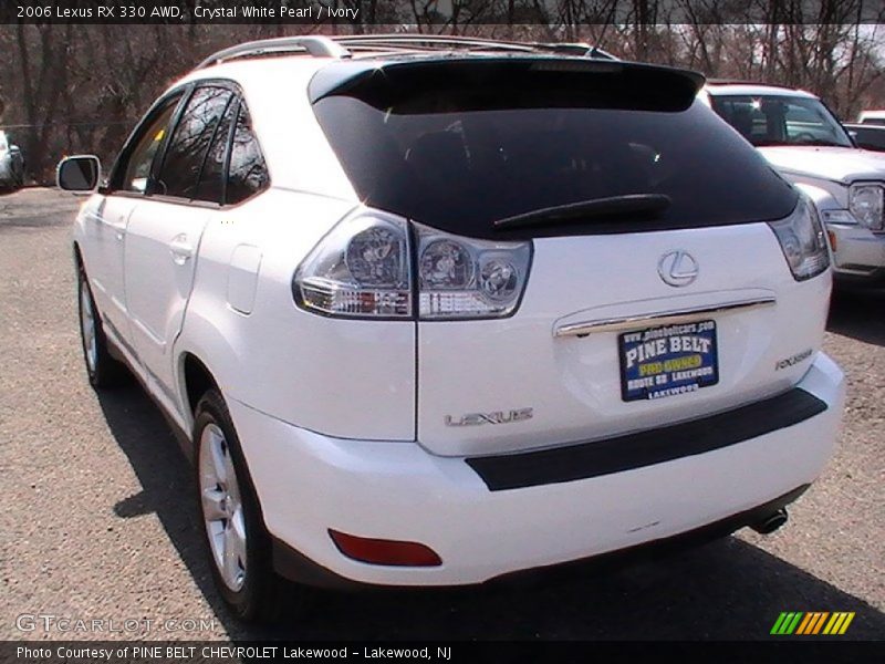 Crystal White Pearl / Ivory 2006 Lexus RX 330 AWD