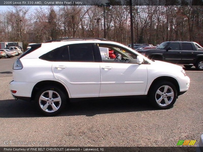Crystal White Pearl / Ivory 2006 Lexus RX 330 AWD