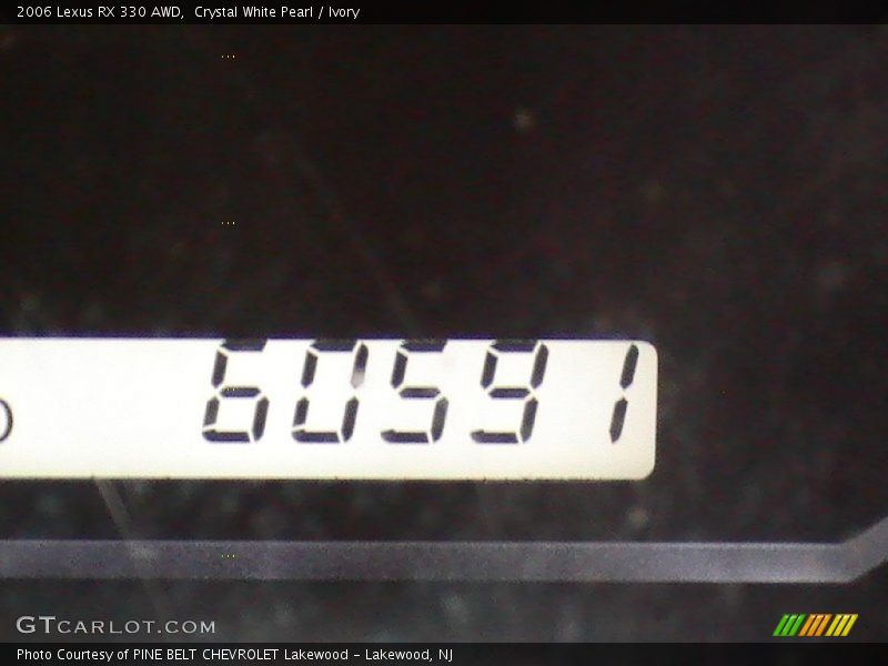 Crystal White Pearl / Ivory 2006 Lexus RX 330 AWD
