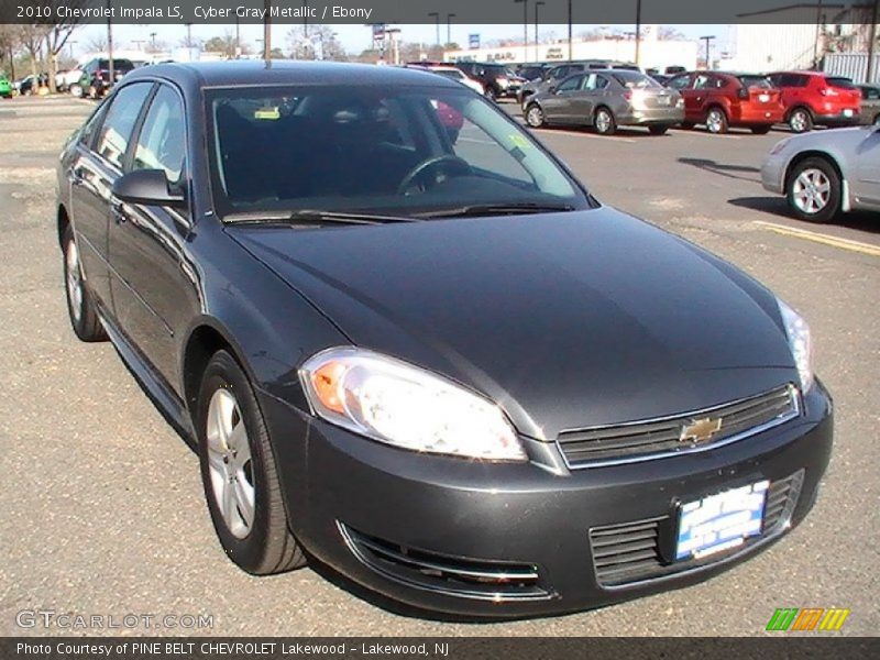Cyber Gray Metallic / Ebony 2010 Chevrolet Impala LS