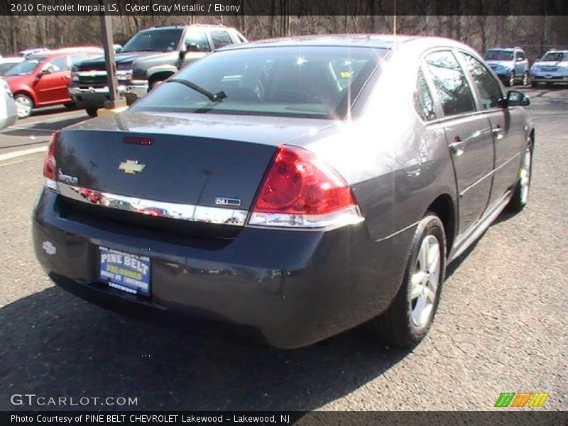 Cyber Gray Metallic / Ebony 2010 Chevrolet Impala LS