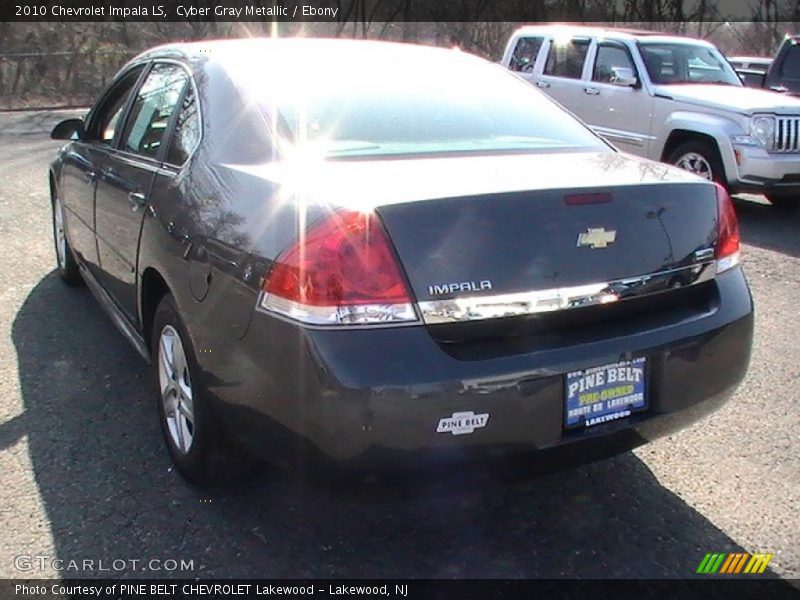 Cyber Gray Metallic / Ebony 2010 Chevrolet Impala LS