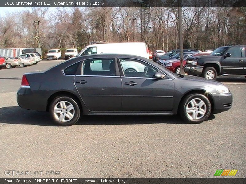 Cyber Gray Metallic / Ebony 2010 Chevrolet Impala LS