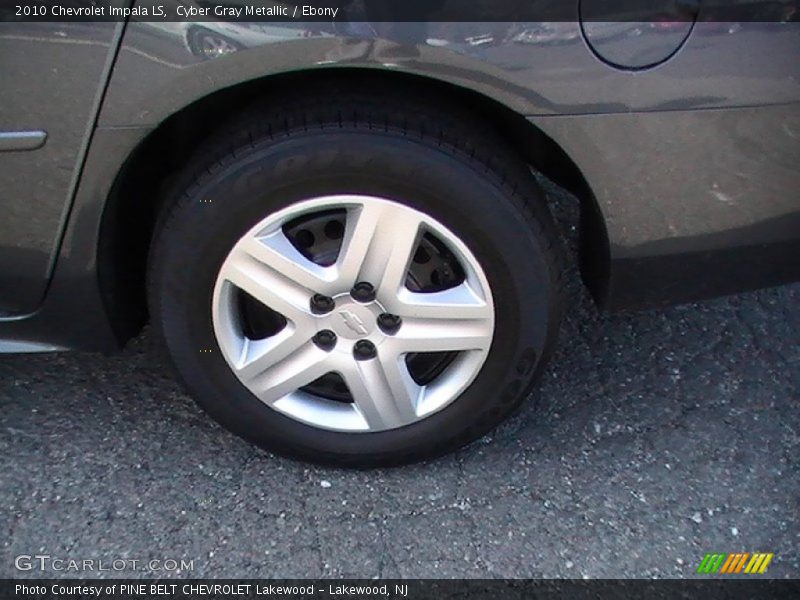 Cyber Gray Metallic / Ebony 2010 Chevrolet Impala LS