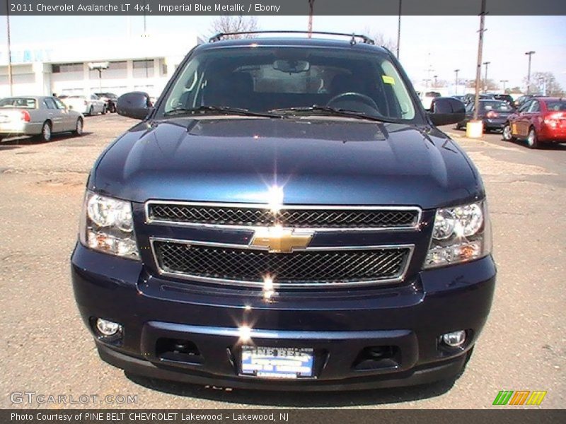 Imperial Blue Metallic / Ebony 2011 Chevrolet Avalanche LT 4x4