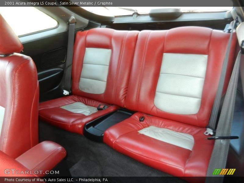 Satin Silver Metallic / Graphite 2001 Acura Integra LS Coupe