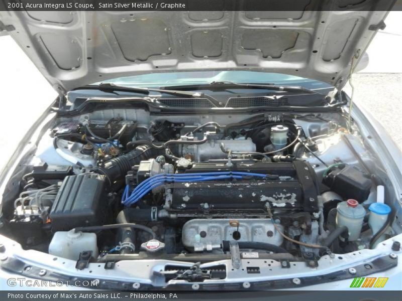 Satin Silver Metallic / Graphite 2001 Acura Integra LS Coupe