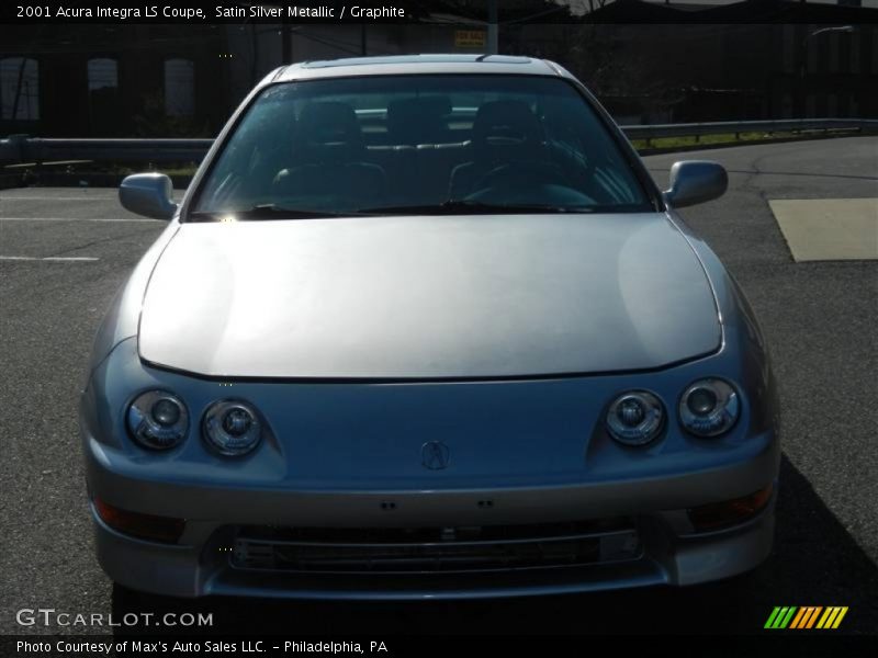 Satin Silver Metallic / Graphite 2001 Acura Integra LS Coupe