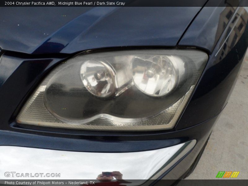 Midnight Blue Pearl / Dark Slate Gray 2004 Chrysler Pacifica AWD