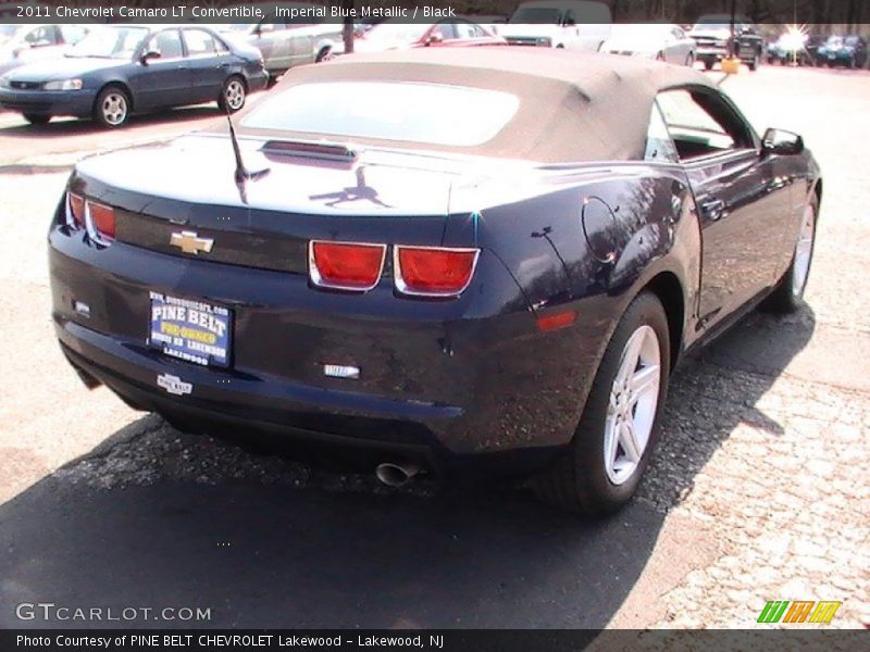 Imperial Blue Metallic / Black 2011 Chevrolet Camaro LT Convertible