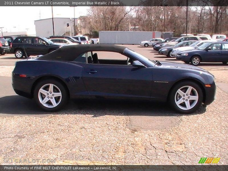 Imperial Blue Metallic / Black 2011 Chevrolet Camaro LT Convertible