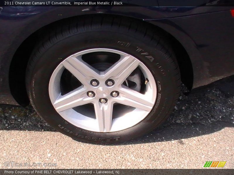 Imperial Blue Metallic / Black 2011 Chevrolet Camaro LT Convertible