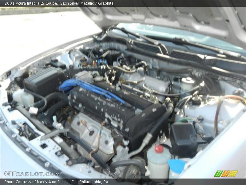 Satin Silver Metallic / Graphite 2001 Acura Integra LS Coupe