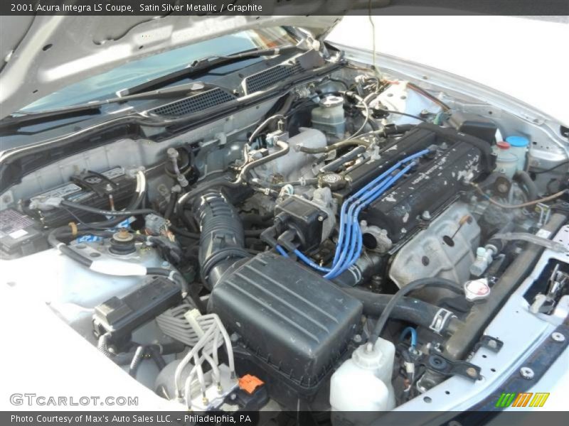 Satin Silver Metallic / Graphite 2001 Acura Integra LS Coupe