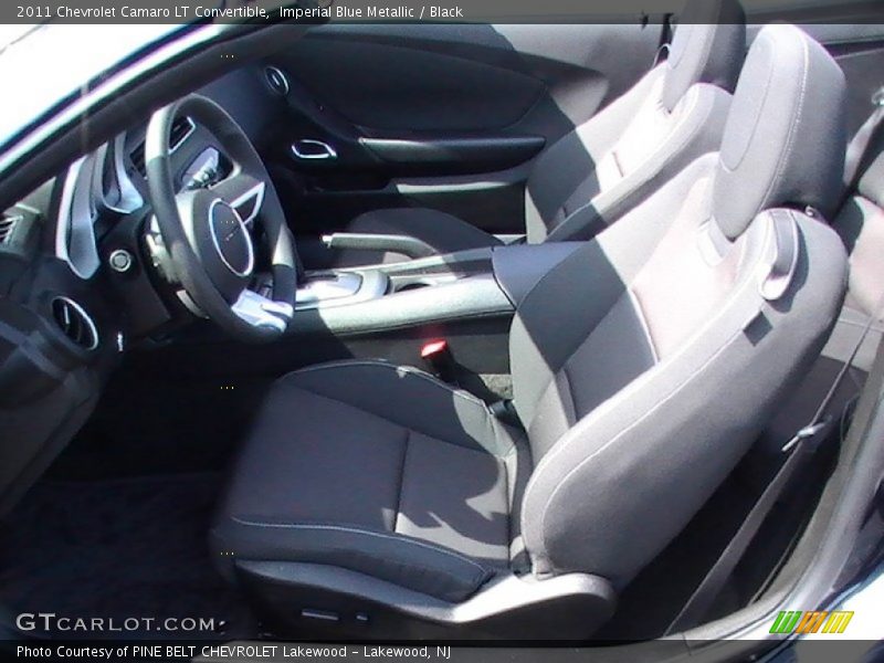 Imperial Blue Metallic / Black 2011 Chevrolet Camaro LT Convertible
