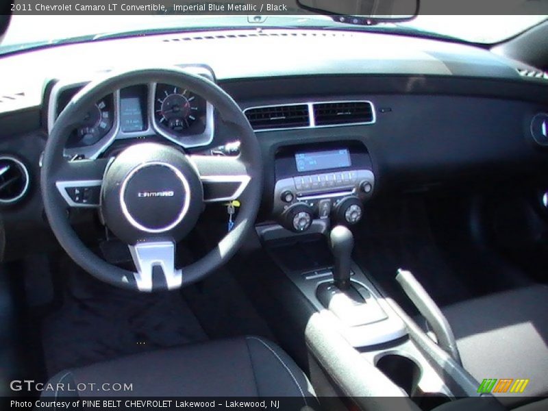 Imperial Blue Metallic / Black 2011 Chevrolet Camaro LT Convertible