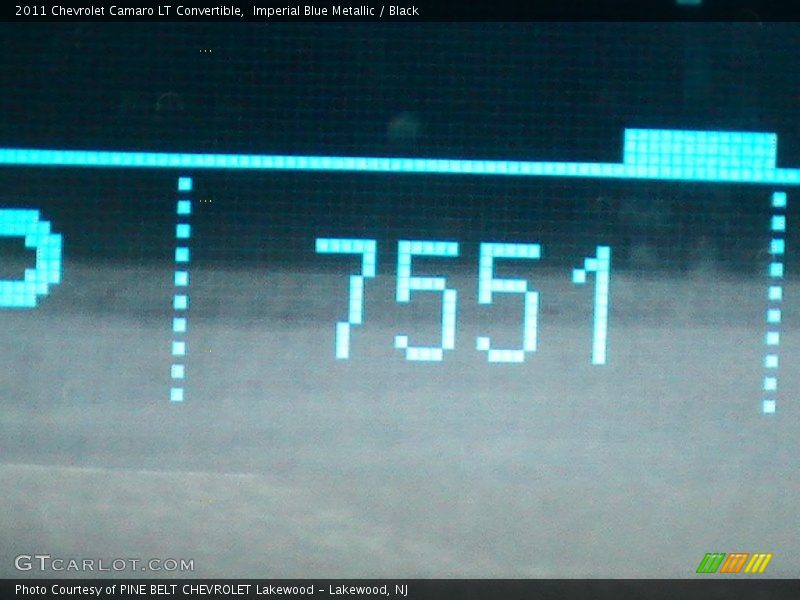 Imperial Blue Metallic / Black 2011 Chevrolet Camaro LT Convertible