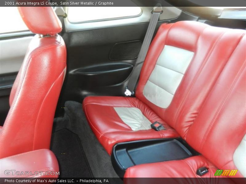 Satin Silver Metallic / Graphite 2001 Acura Integra LS Coupe