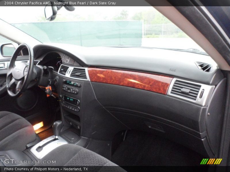 Midnight Blue Pearl / Dark Slate Gray 2004 Chrysler Pacifica AWD