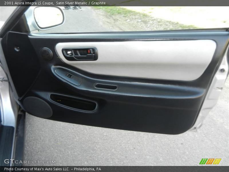 Satin Silver Metallic / Graphite 2001 Acura Integra LS Coupe