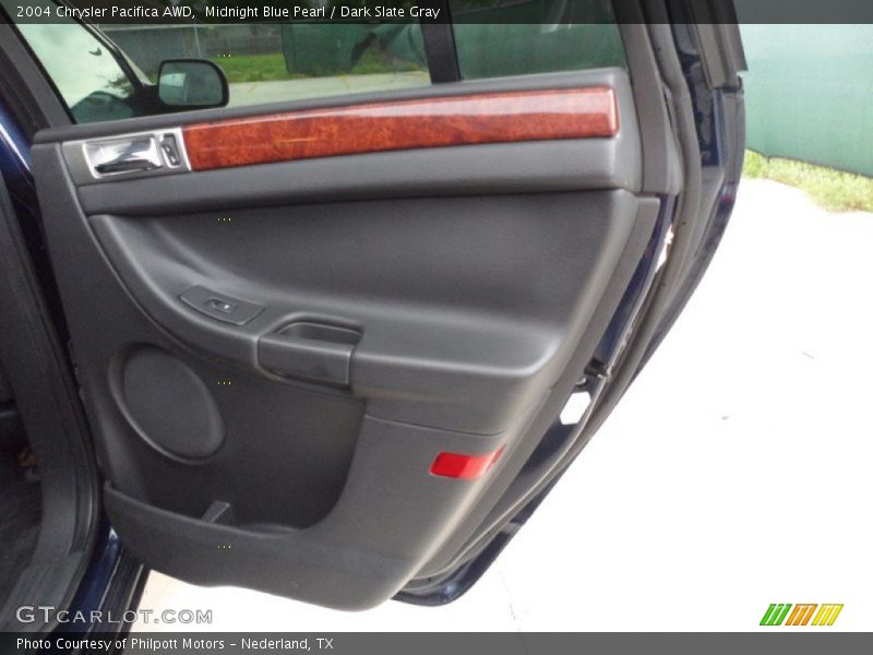 Midnight Blue Pearl / Dark Slate Gray 2004 Chrysler Pacifica AWD