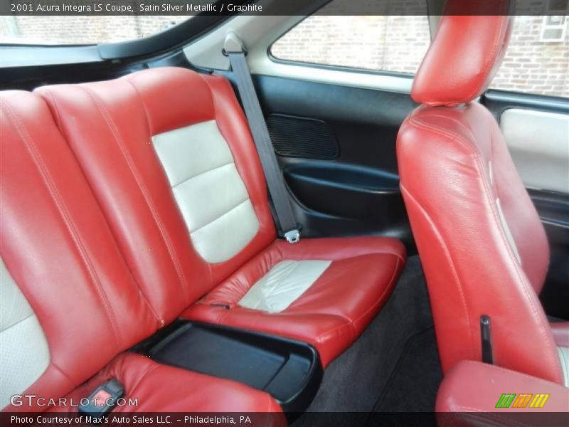 Satin Silver Metallic / Graphite 2001 Acura Integra LS Coupe