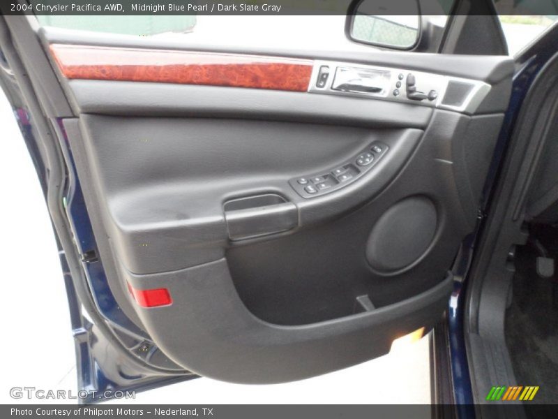 Midnight Blue Pearl / Dark Slate Gray 2004 Chrysler Pacifica AWD