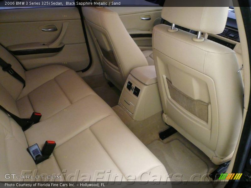 Black Sapphire Metallic / Sand 2006 BMW 3 Series 325i Sedan