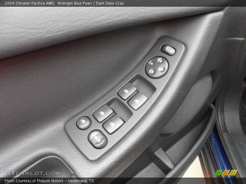 Midnight Blue Pearl / Dark Slate Gray 2004 Chrysler Pacifica AWD
