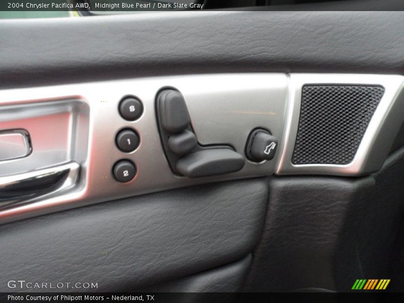Midnight Blue Pearl / Dark Slate Gray 2004 Chrysler Pacifica AWD