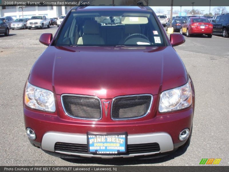 Sonoma Red Metallic / Sand 2008 Pontiac Torrent