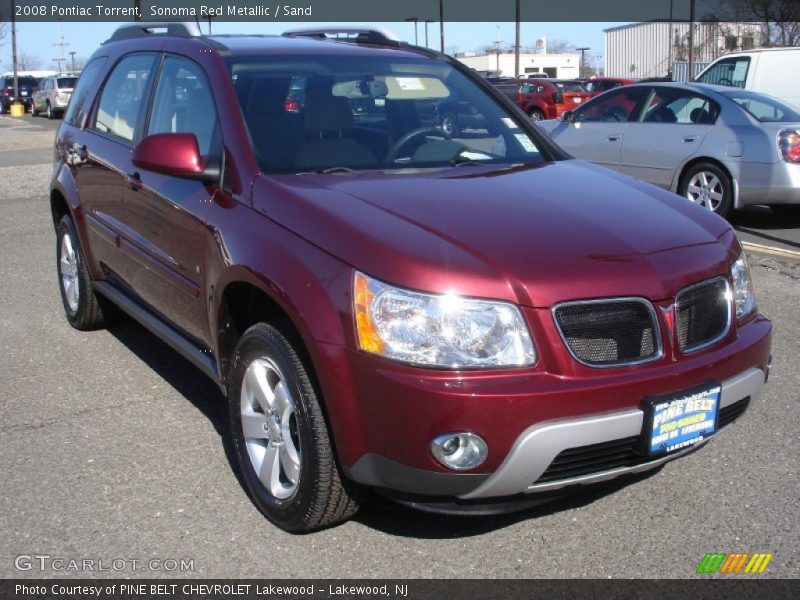 Sonoma Red Metallic / Sand 2008 Pontiac Torrent